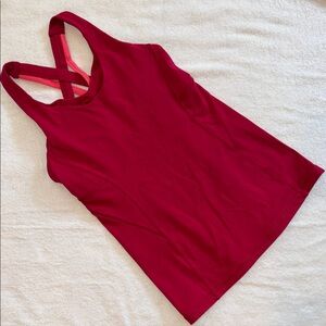lululemon athletica Women's Magenta Tank Top